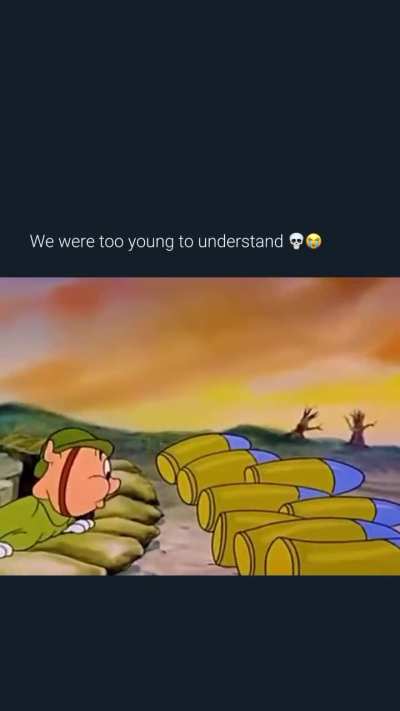 We were to too young to understand