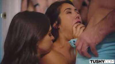 Sucking in Front of The Whole Party