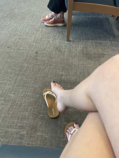 will you pickup my flip flop for me