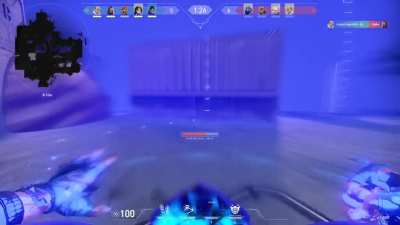 So if you use Yoru's teleport JUST as it expires, it kills you