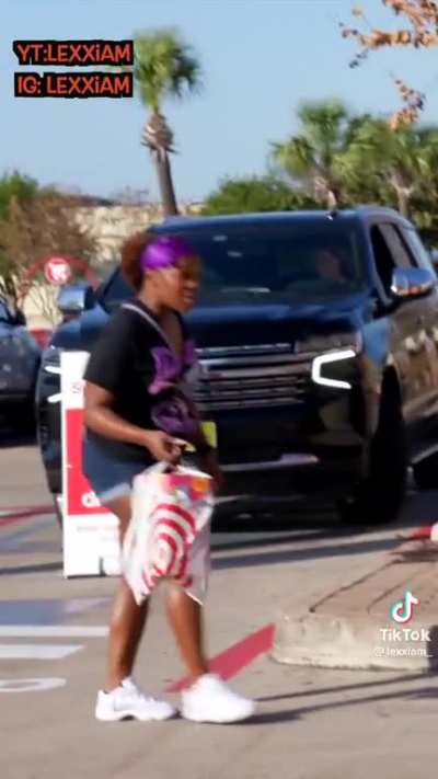 The best Cringe… Prank videos of TikTokers harassing random people for clout and it all going to shit. This girl almost got her 🍑 🥁