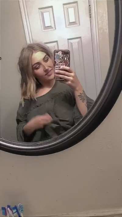 I spy with my little eye…some big ole’ titties. (DROP)