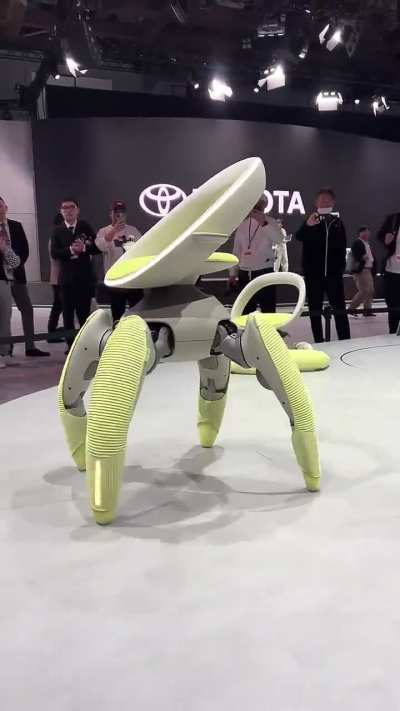 Toyota Unveils “Walk Me” — Autonomous Wheelchair with Foldable Legs