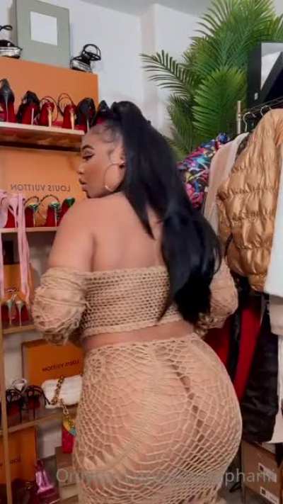 See thru try on 