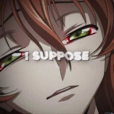 the way his geass didnt work😭