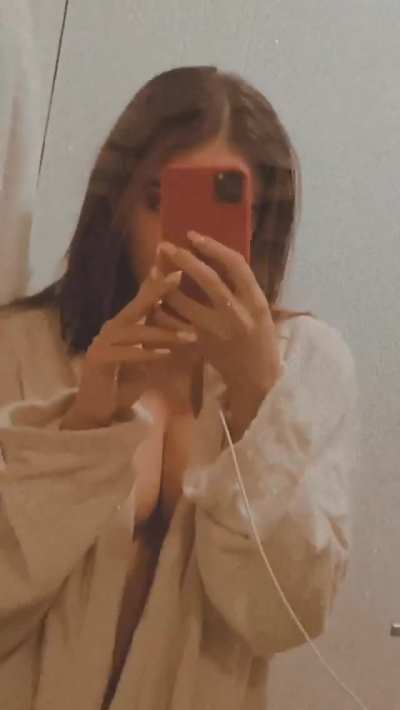 After shower