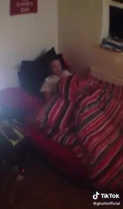 Lovely poop in bed