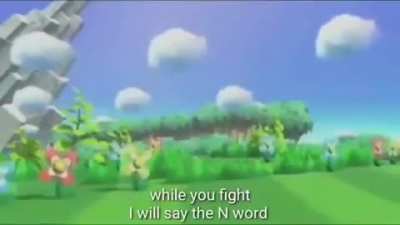 Mario tries to say the n-word