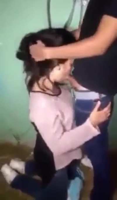 Blow him in front of friends