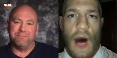 Leaked FaceTime footage discussing Poirier vs McGregor 4