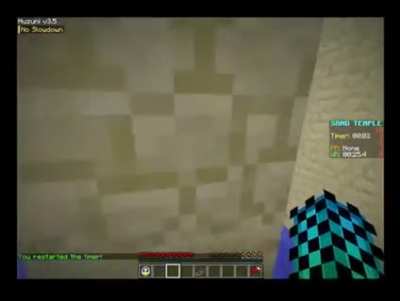 Kid rages at minecraft parkour