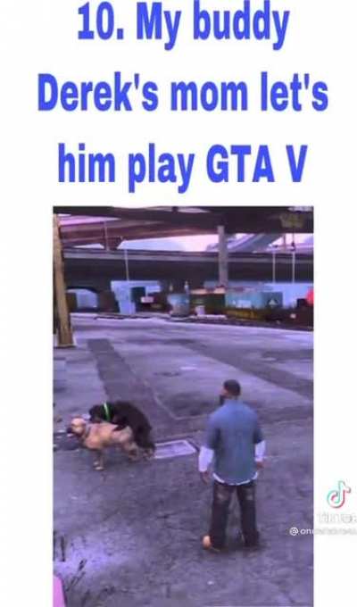 Let him play GTA