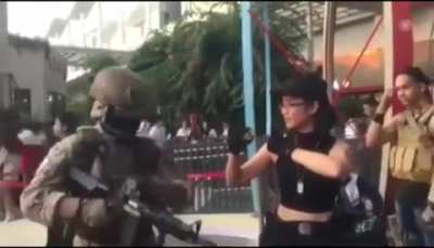 Dont mess with the soldiers