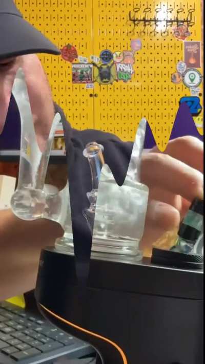 Saml Glass RBR Recycler Attachment For Dr. Dabber Switch 2 PG3101
