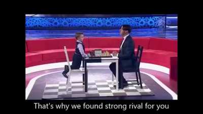 Just a normal game of chess, nothing to see here