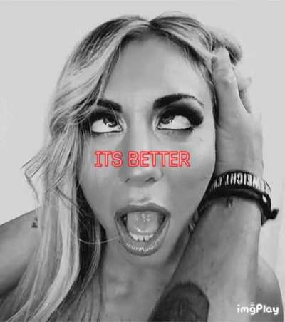 It’s better.