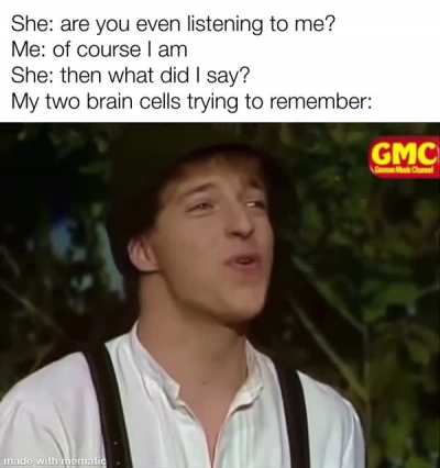 Give me a second