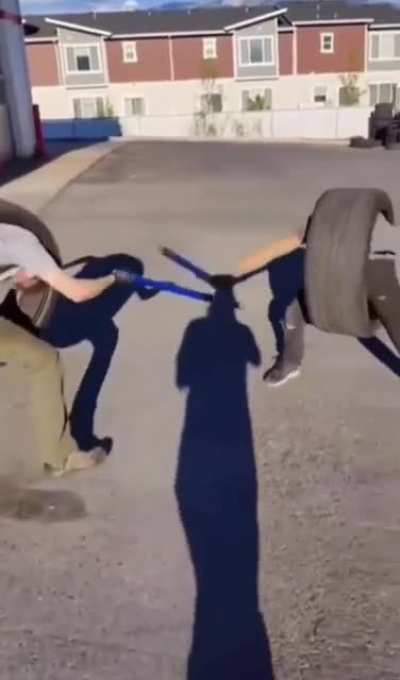 tire fight