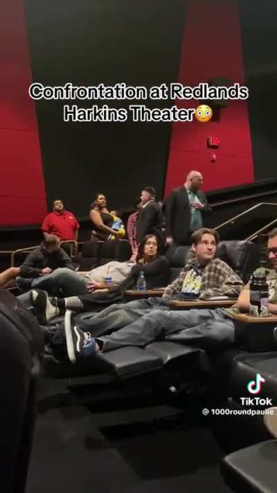 Confrontation at Redlands Hawkins Theater