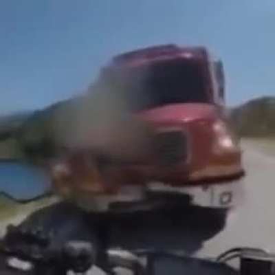 Japan Red Truck