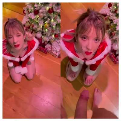 Before & After a festive facial 💦❄️