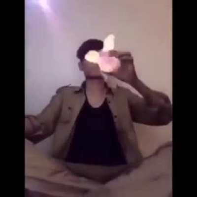 How not to lighten your cigarette