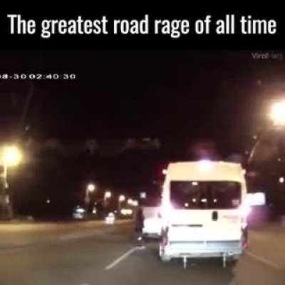 That is some road rage
