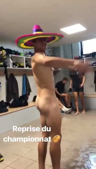 After game celebration