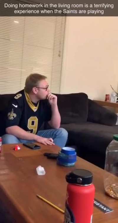 Waiting for a fieldgoal