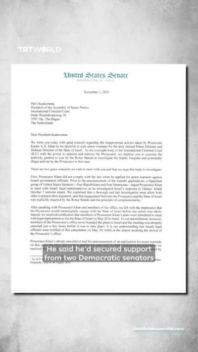 Newly revealed recordings expose how Netanyahu and Lindsey Graham discussed using allegations against International Criminal Court (ICC) chief prosecutor Karim Khan to try to delay the court’s arrest warrant for Netanyahu.