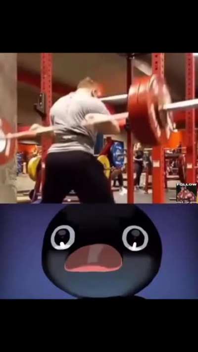 Just a normal guy lifting