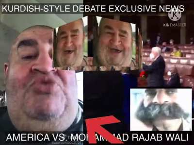 MOHAMMAD RAJAB WALI AND JOE BIDEN KURDISH-STYLE DEBATE 😱😱👌👌2<wbr>021 BREAKING محمد كامل وجه كوردس<wbr>تان NEWS DEBATE (my first arabfunny, I’m very proud to be in this community lol)