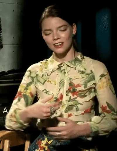 Oh hello there Miss Anya Taylor-Joy 😌