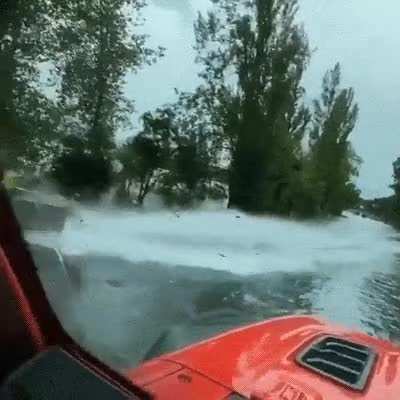 Just Out Cruzin thru puddles...