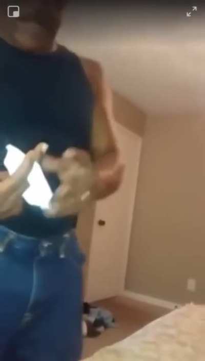 I'll never have to waste toilet paper again.