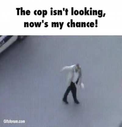 He took the chance