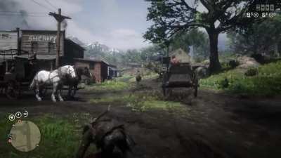 [RDR2] Found a hidden boss battle...