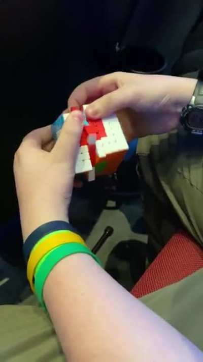 When the cube is sus (7x7)