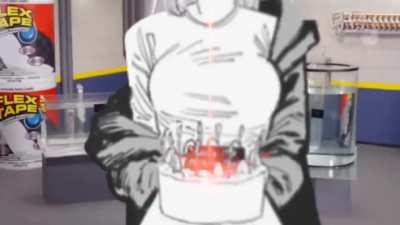 Makima shows the power of flex tape