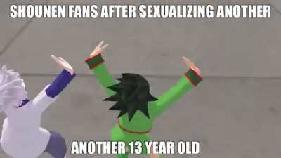 shonen fans 🤮🤢