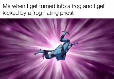 Cucci haet frog😢