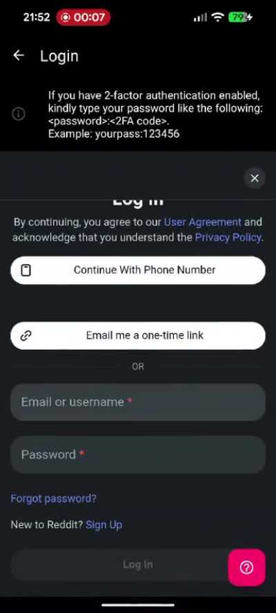 Unable to login - Clicking User/Password won't bring up the keyboard