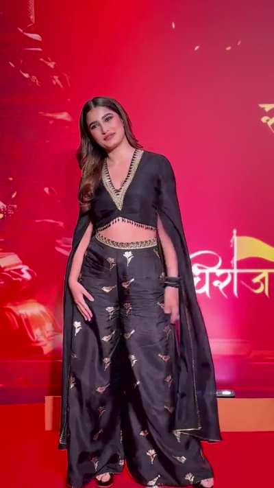 Rasha in Black ethnic look 🔥
