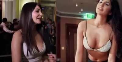 Who's boobs would you suck on, Anushka Sharma or Katrina Kaif? 🔥💦