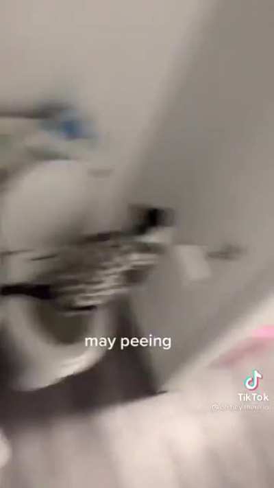 May peeing