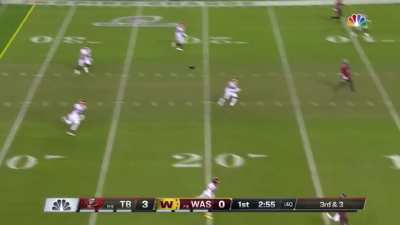 Antonio Brown is HYPED after getting open for a 36 yd touchdown