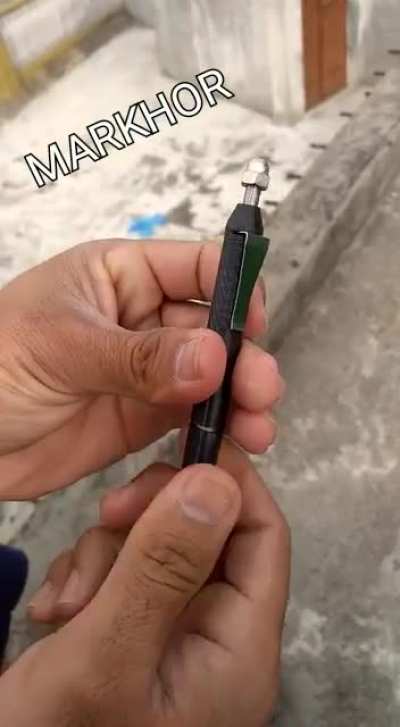 It's just a pen