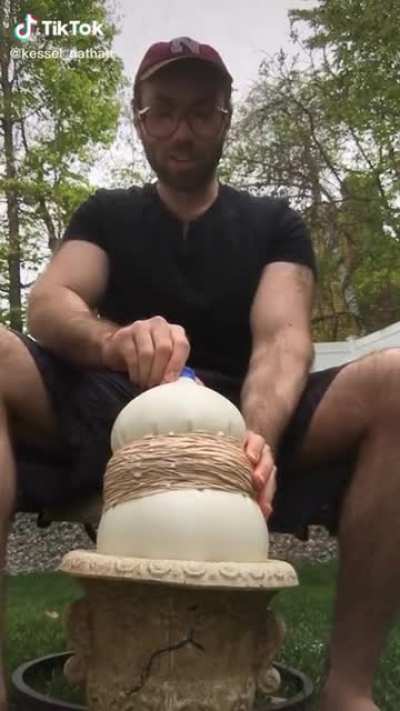 Perfectly cut milk