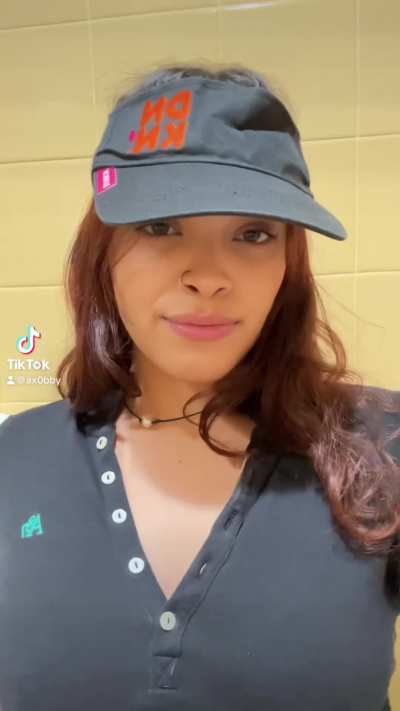 I’m the innocent girl that makes your coffee… but on tiktok i do this