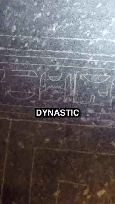 No cast, no mold, just a single piece of granite, over 80 tons, who does that?